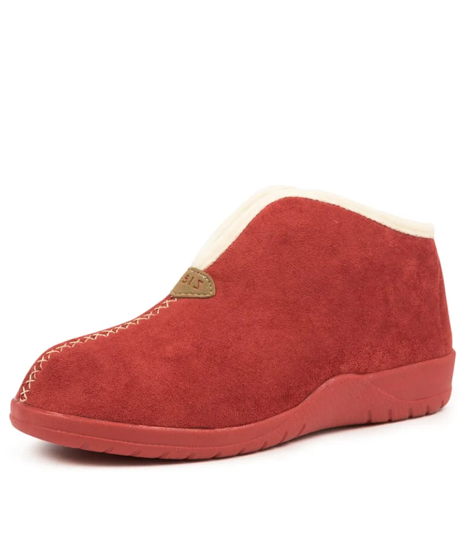 Women ZIERA Comfort<Cuddles W Chili Slippers