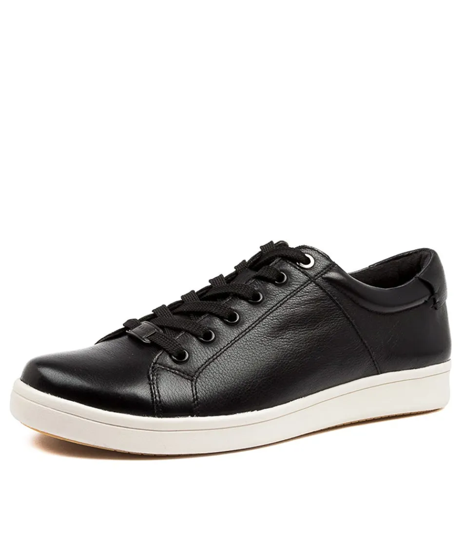 Women ZIERA Comfort<Delilah Xf Black-Wht Lea