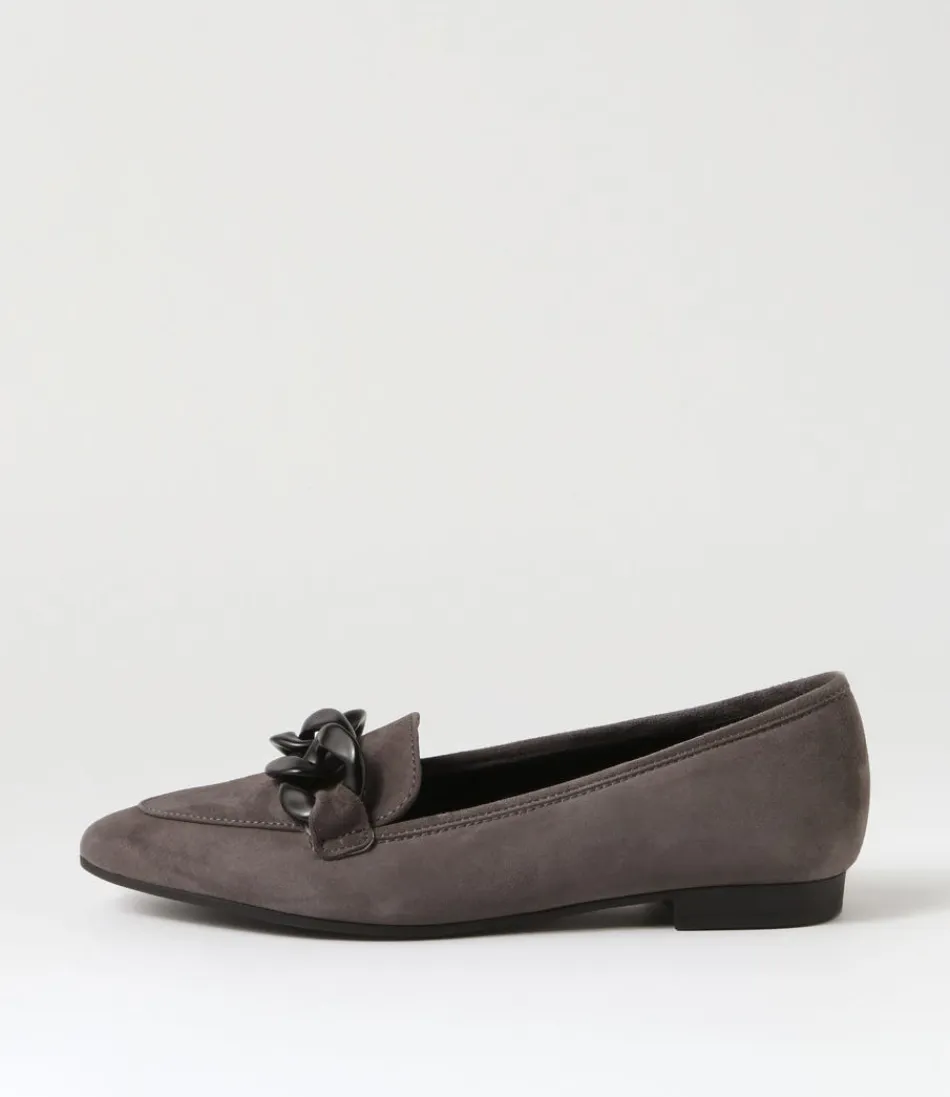 Women GABOR Comfort<Diego Soil Suede Loafers