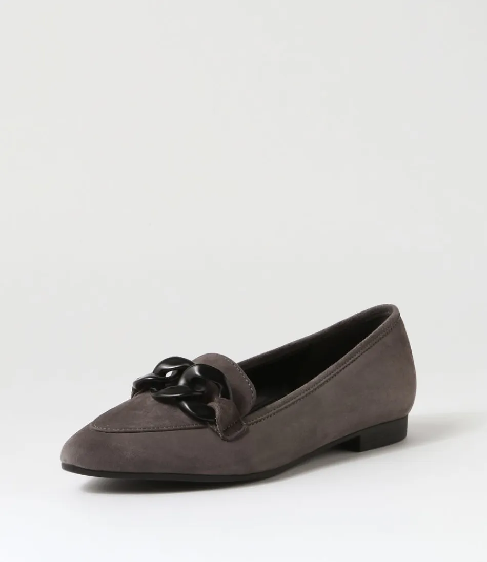 Women GABOR Comfort<Diego Soil Suede Loafers