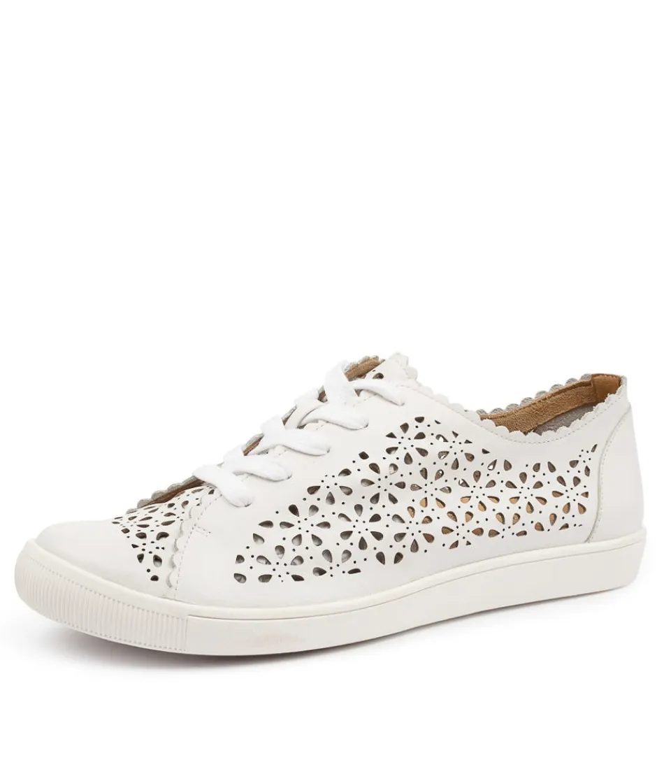 Women ZIERA Sneakers<Dima Xf White Leather