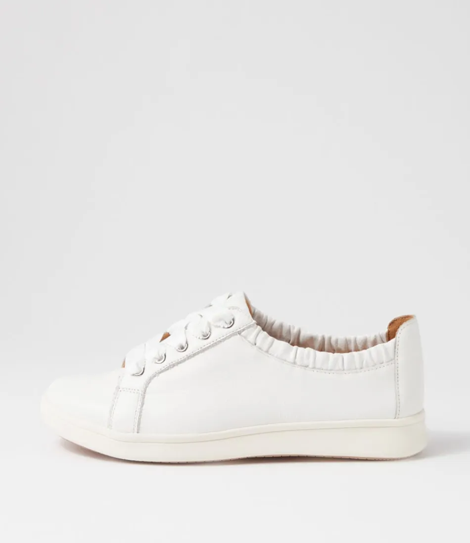 Women ZIERA Sneakers<Doha Xf White Leather Sneakers