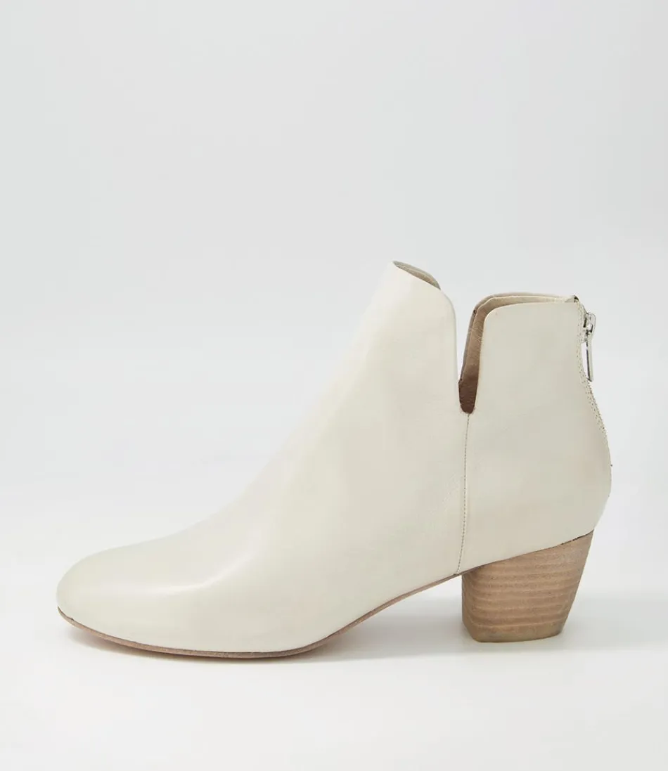 Women DJANGO & JULIETTE Boots<Dollars Almond Leather Ankle Boots