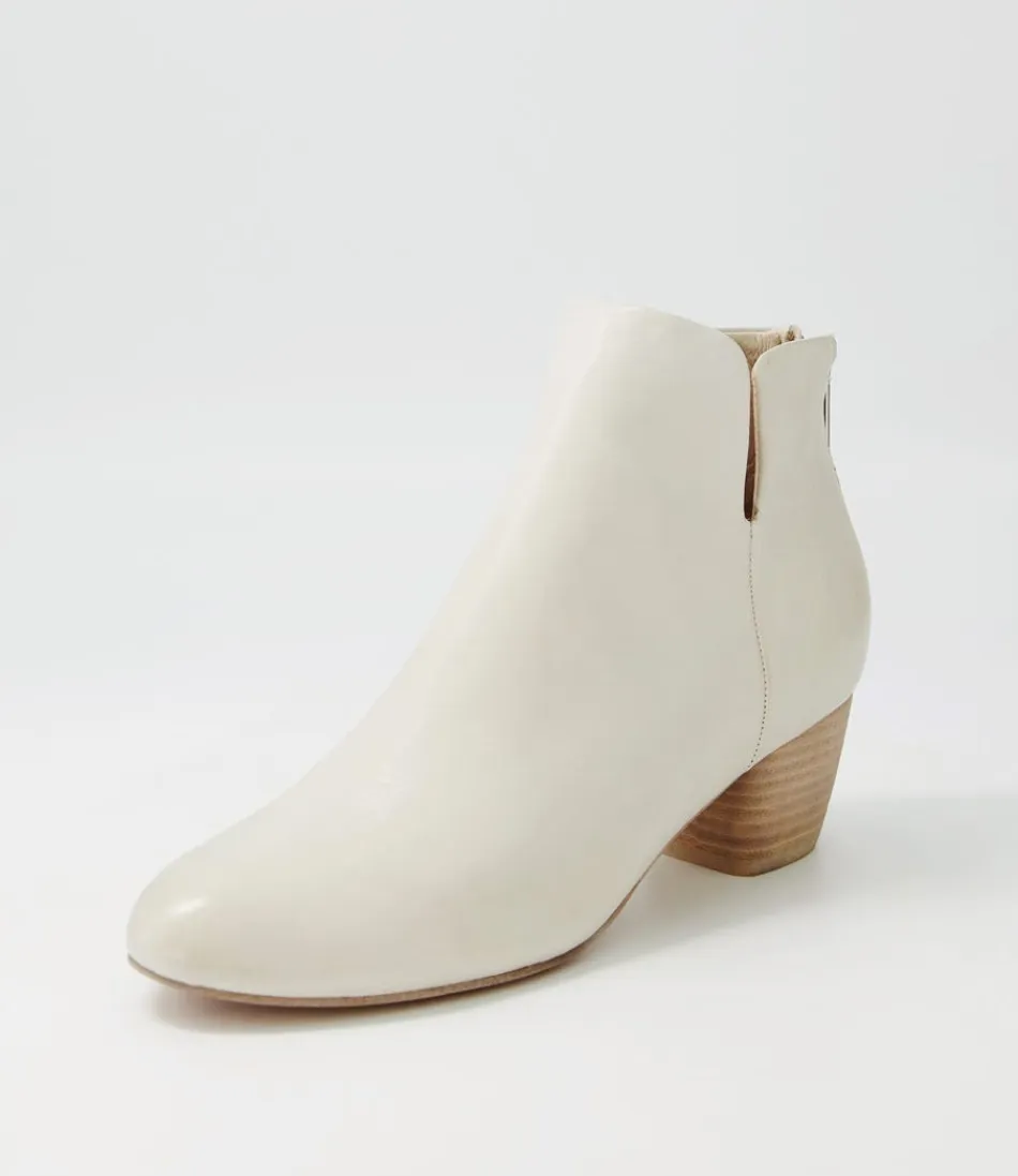 Women DJANGO & JULIETTE Boots<Dollars Almond Leather Ankle Boots