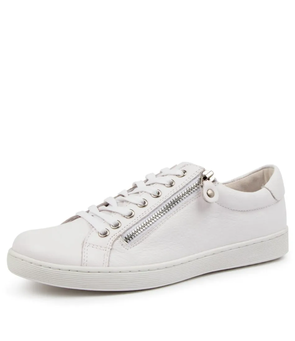 Women DJANGO & JULIETTE Sneakers<Donat Dj White Leather