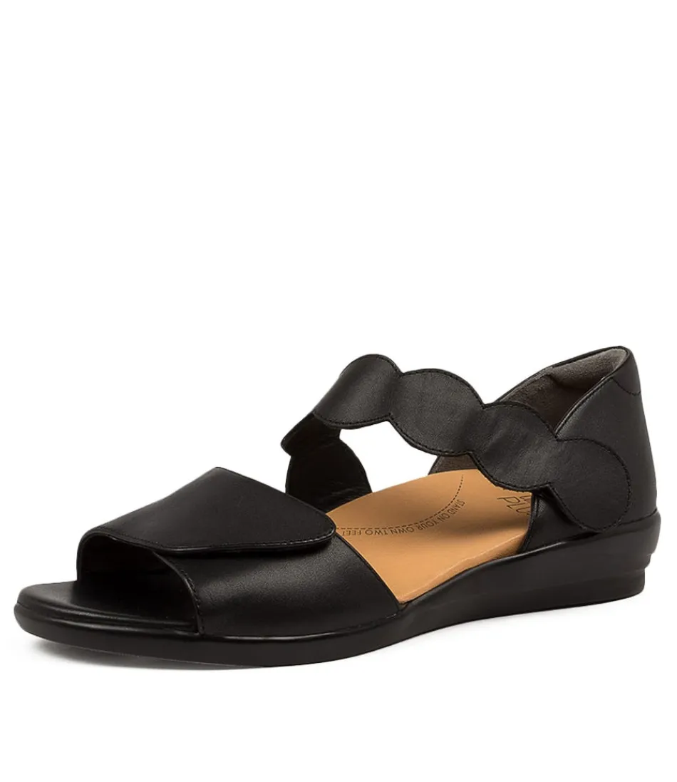 Women ZIERA Wedges<Donato W Black Leather