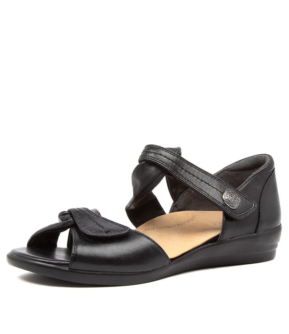 Women ZIERA Comfort<Doxie W Black Leather