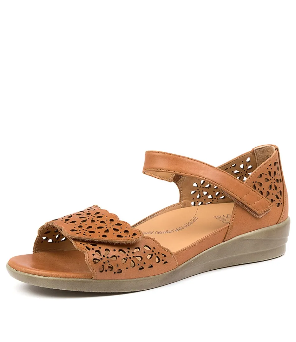 Women ZIERA Comfort<Dusty W Tan Leather