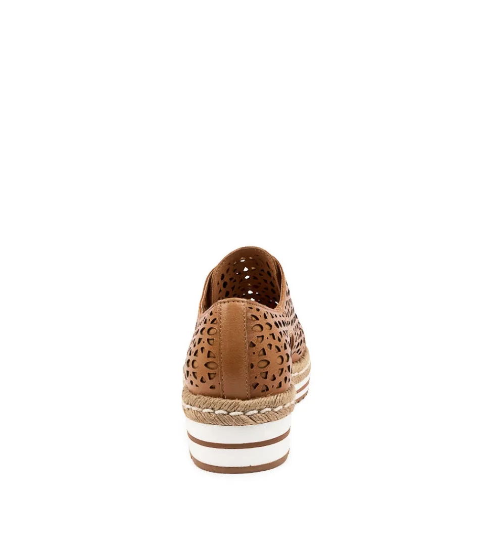 Women DJANGO & JULIETTE Espadrilles<Essa Dk Tan Leather