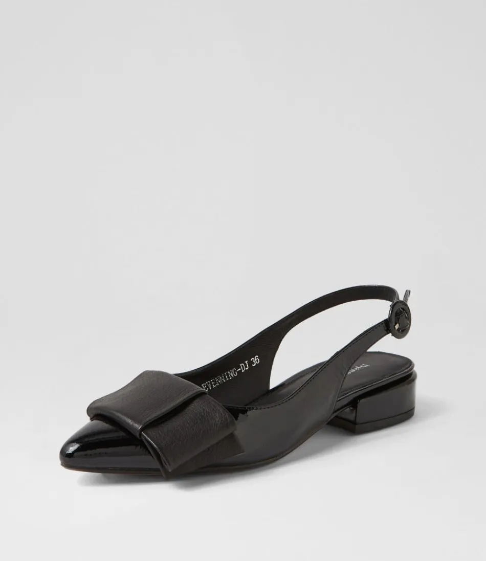 Women DJANGO & JULIETTE Flats<Evenning Black Patent Leather Flat Shoes