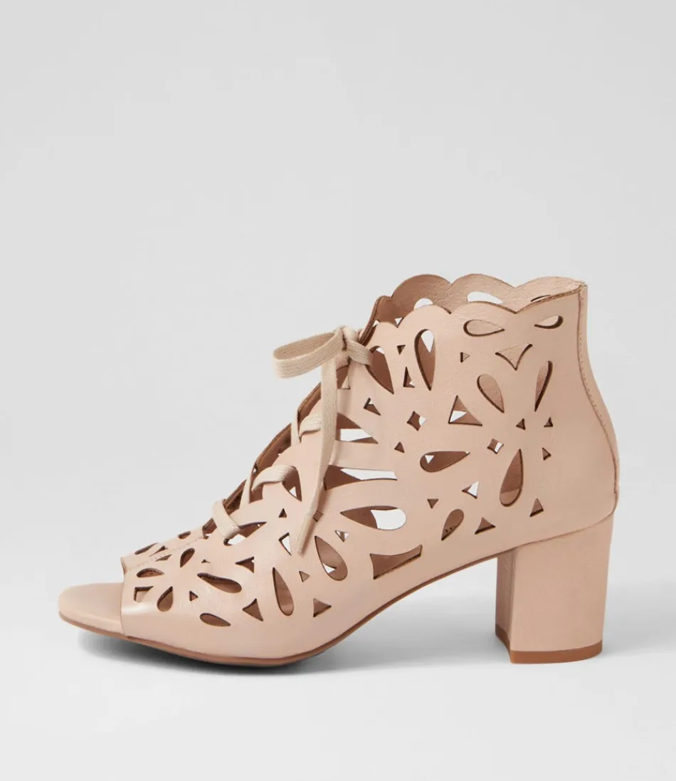 Women DJANGO & JULIETTE Heels<Excellent Nude Leather Sandals