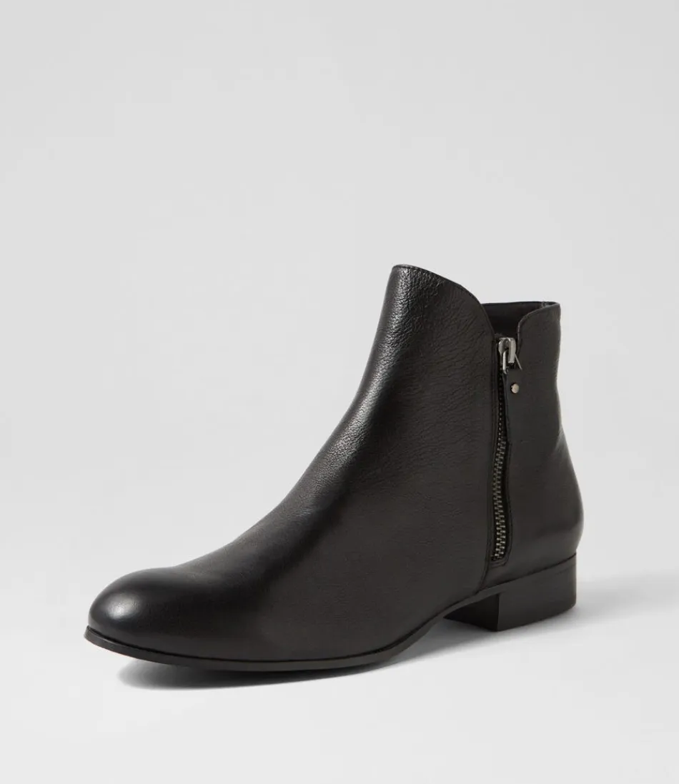 Women DJANGO & JULIETTE Boots<Fabian Black Leather