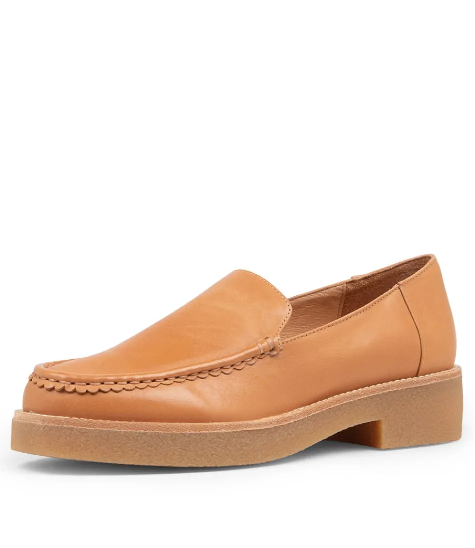 Women MOLLINI Loafers<Feight Tan Leather Loafers