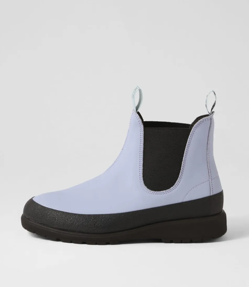 Women ROLLIE Boots<Fields Lavender Leather Chelsea Boots