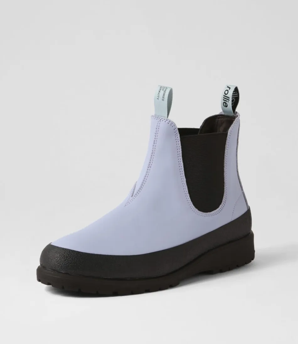 Women ROLLIE Boots<Fields Lavender Leather Chelsea Boots