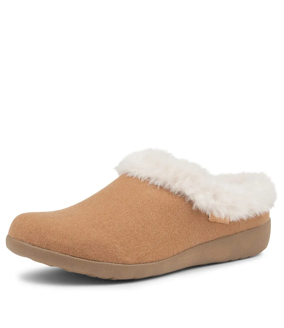 Women ZIERA Comfort<Fifi Xw Chestnut Fabric