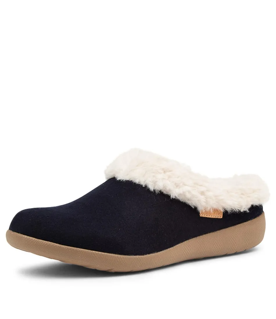 Women ZIERA Comfort<Fifi Xw Dk Navy Fabric