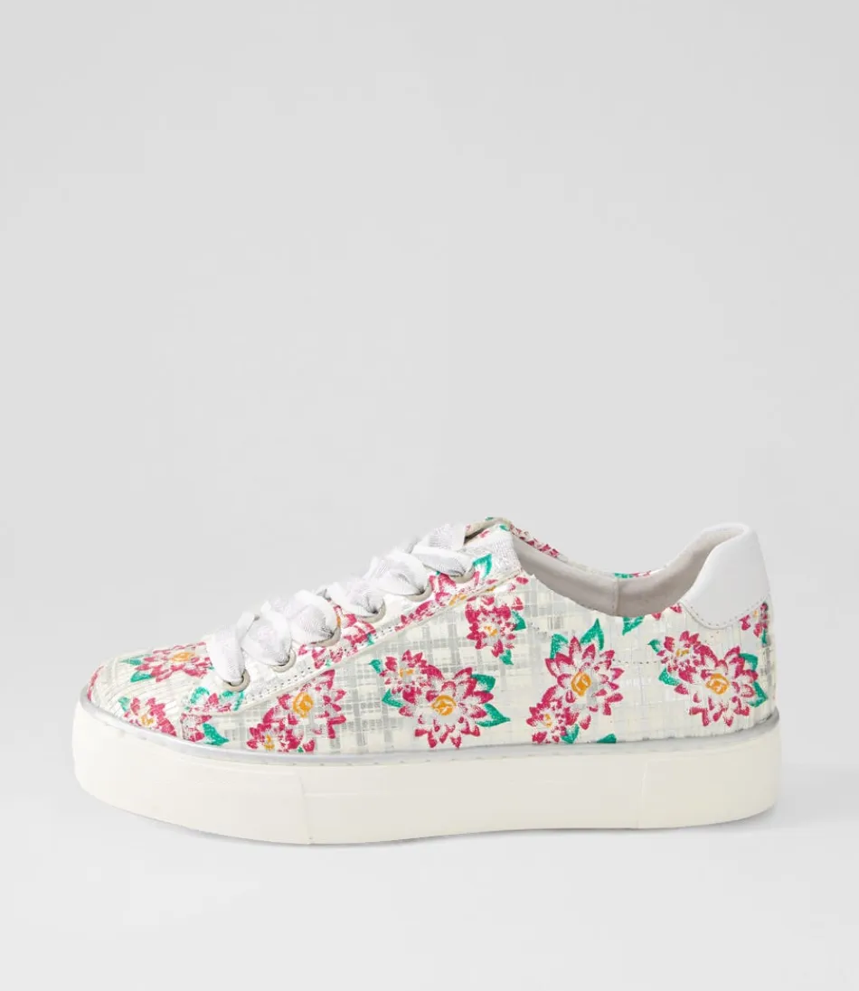 Women DJANGO & JULIETTE Sneakers<Finni Silver Fuchsia Multi Sneakers