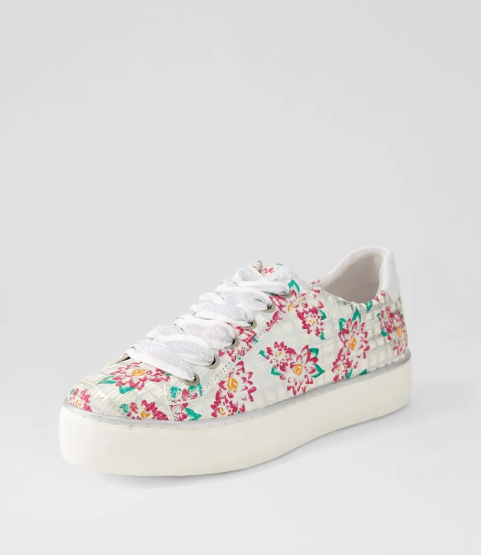 Women DJANGO & JULIETTE Sneakers<Finni Silver Fuchsia Multi Sneakers