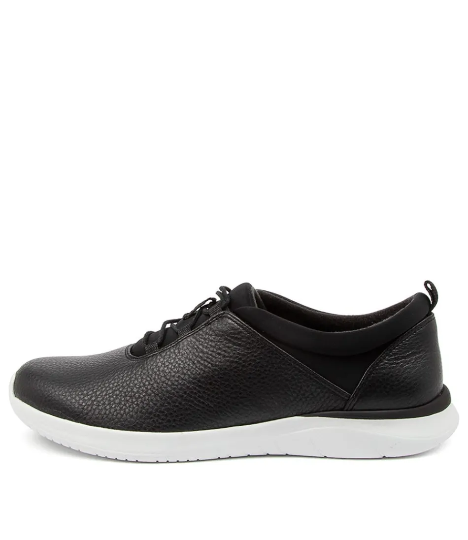 Women ZIERA Comfort<Fox Xf Black-Wht Sol Lea