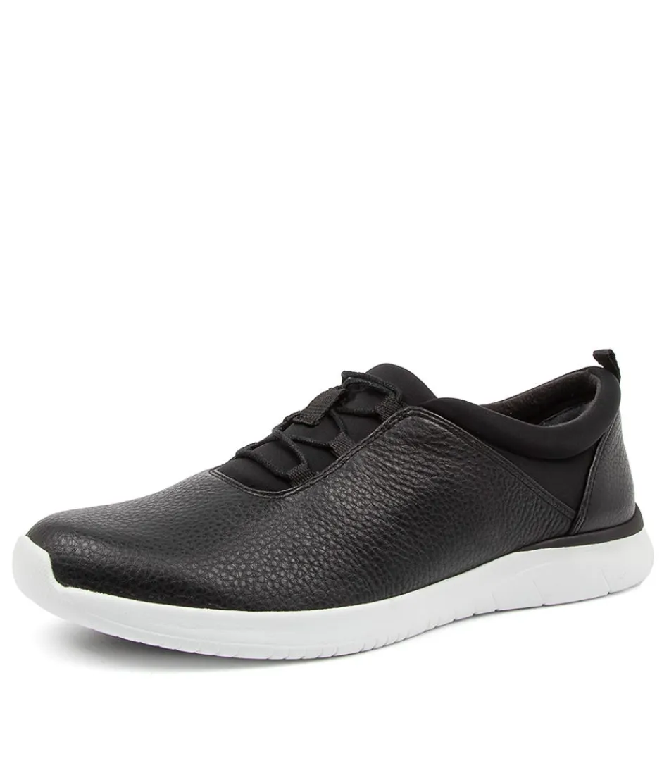 Women ZIERA Comfort<Fox Xf Black-Wht Sol Lea