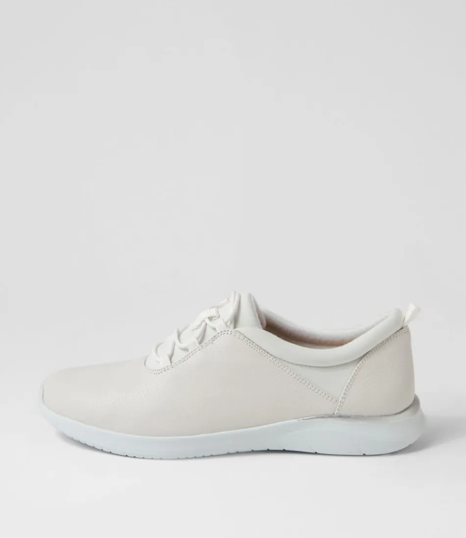 Women ZIERA Comfort<Fox Xf Optic White Leather