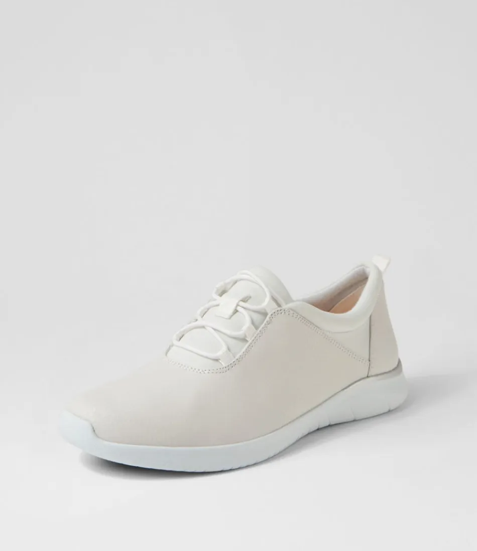 Women ZIERA Comfort<Fox Xf Optic White Leather