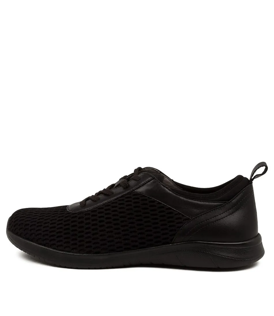 Women ZIERA Sneakers<Frannie Xf Blk-Blk Fab-Le