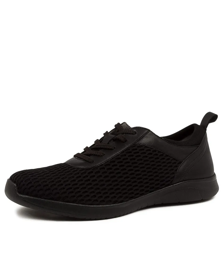 Women ZIERA Sneakers<Frannie Xf Blk-Blk Fab-Le