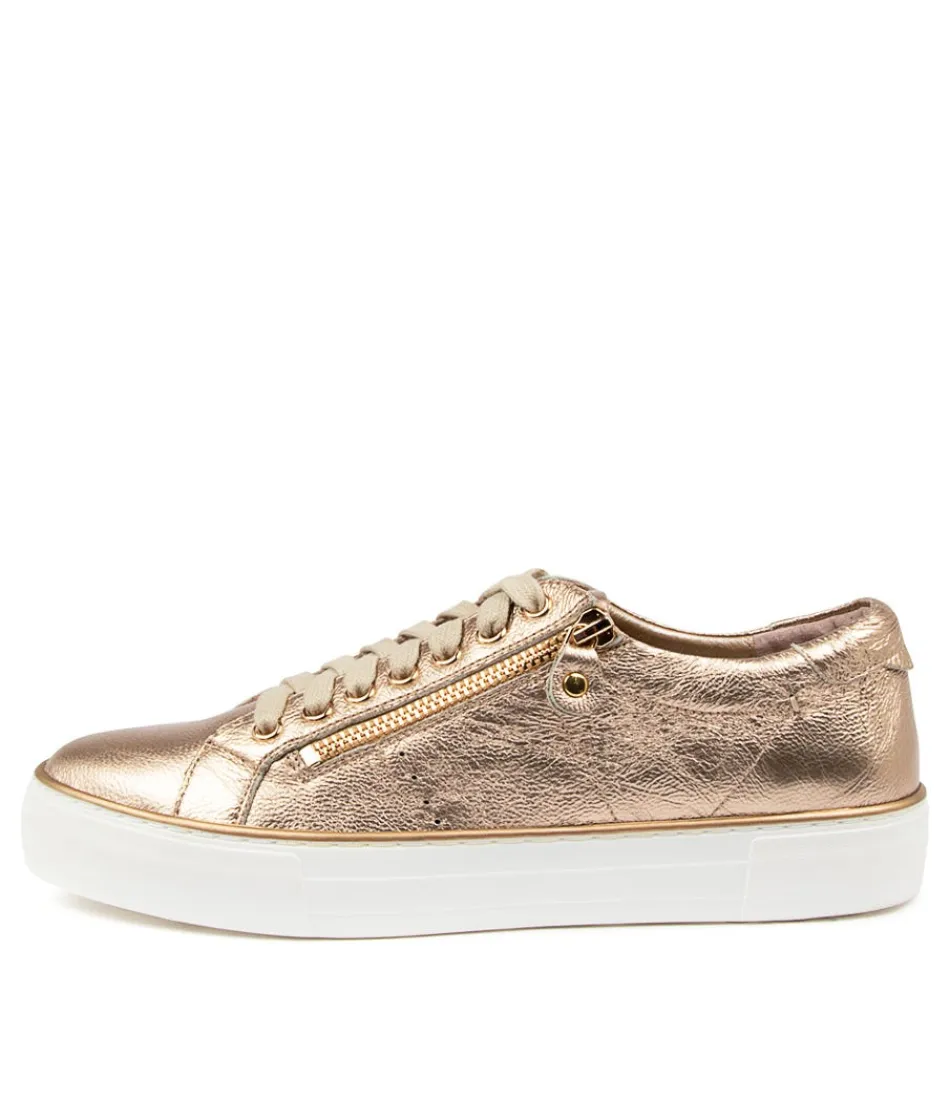 Women DJANGO & JULIETTE Sneakers<Froggy Champagne Leather