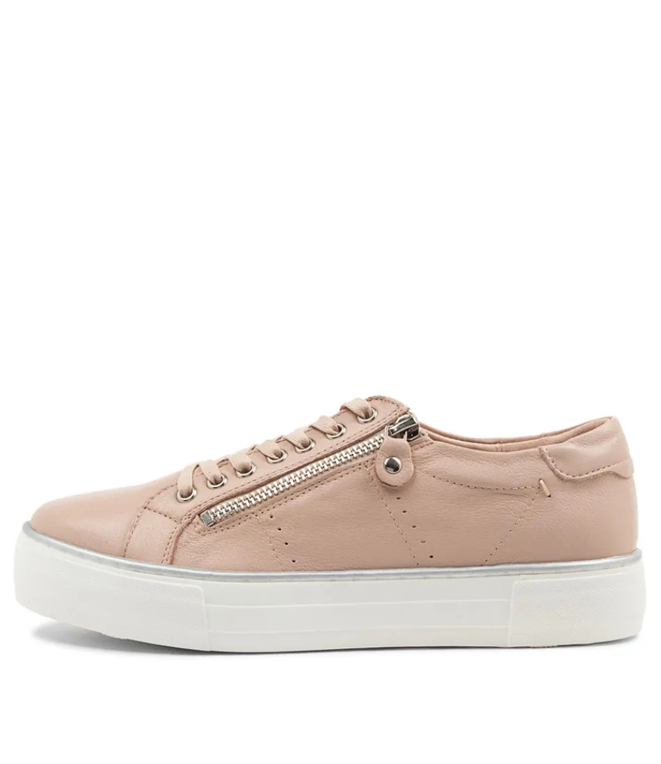 Women DJANGO & JULIETTE Sneakers<Froggy Nude Leather Sneakers