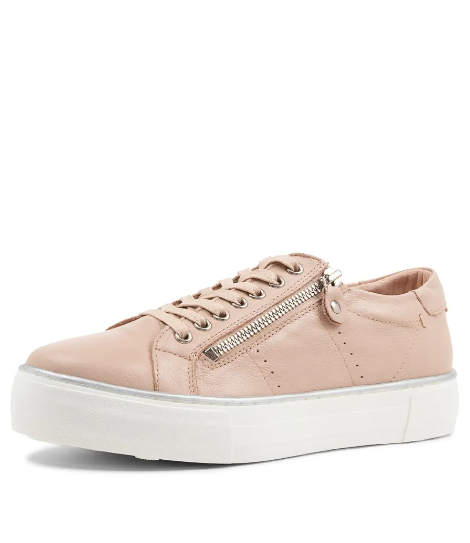 Women DJANGO & JULIETTE Sneakers<Froggy Nude Leather Sneakers