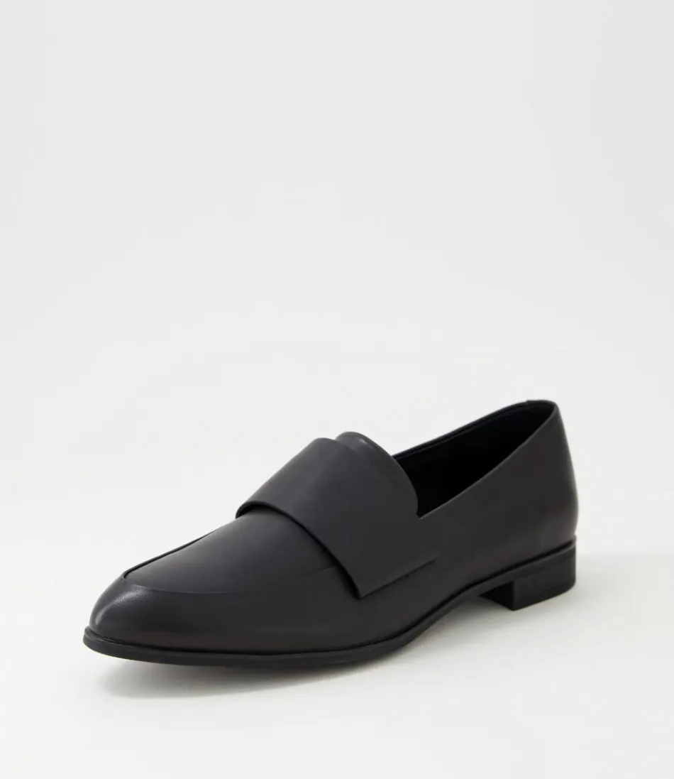 Women DJANGO & JULIETTE Loafers<Gabrian Black Leather Loafers