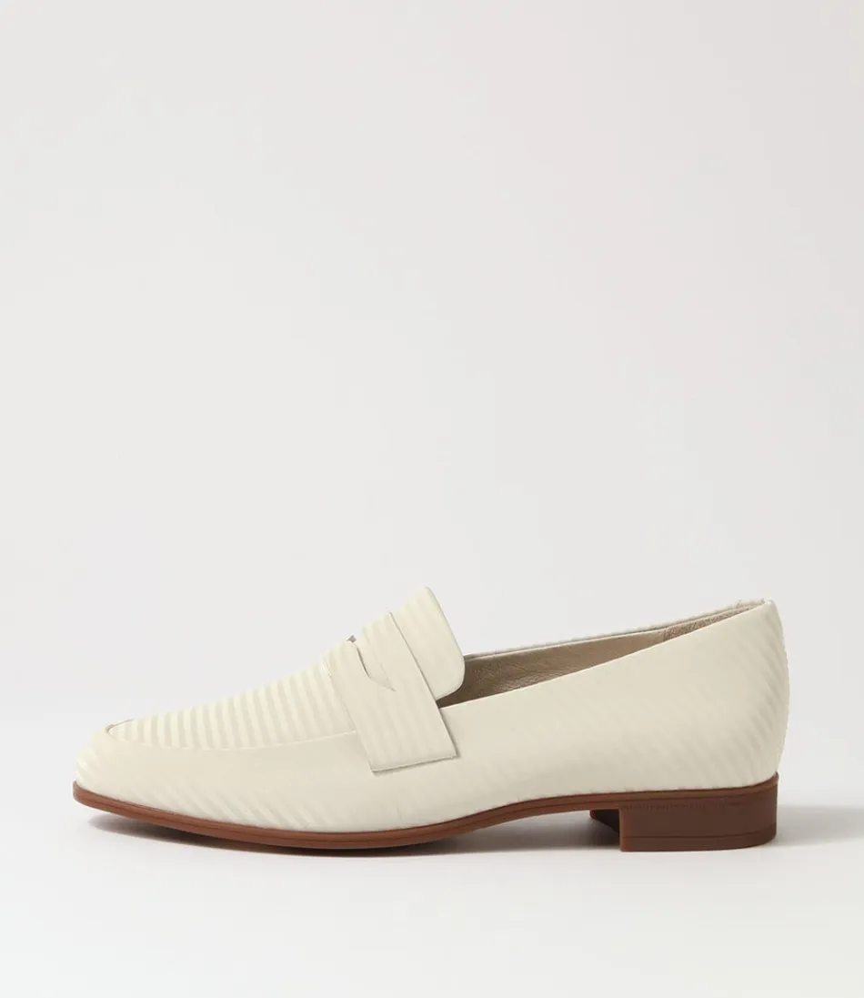 Women DJANGO & JULIETTE Loafers<Gebeze Vanilla Stripe Leather Loafers