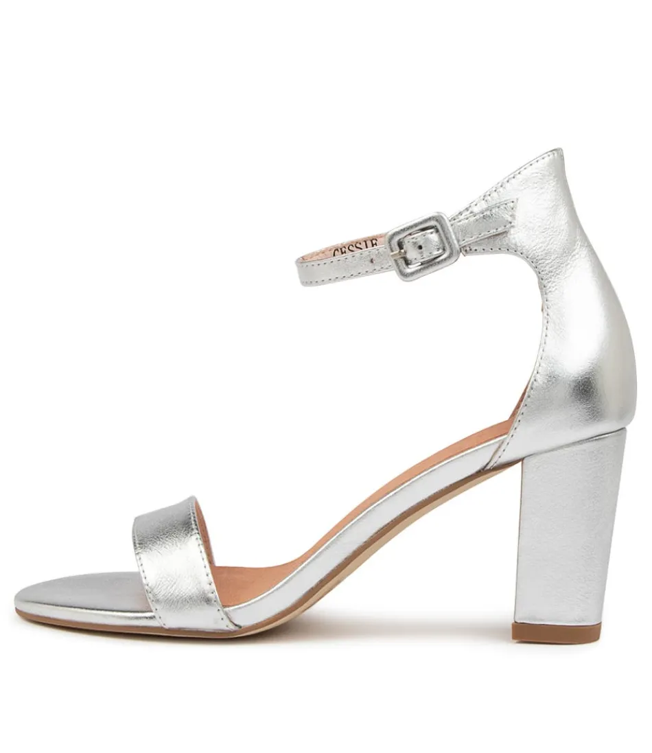 Women MOLLINI Heels<Gessie Silver Leather