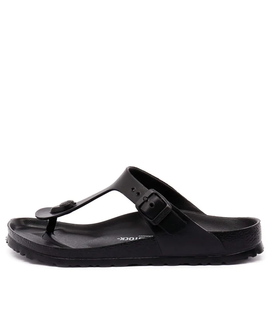 Women BIRKENSTOCK Comfort<Gizeh Black Eva