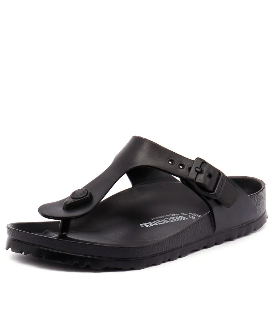 Women BIRKENSTOCK Comfort<Gizeh Black Eva