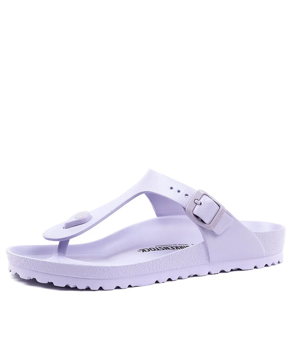 Women BIRKENSTOCK Comfort<Gizeh Eva Purple Fog Eva