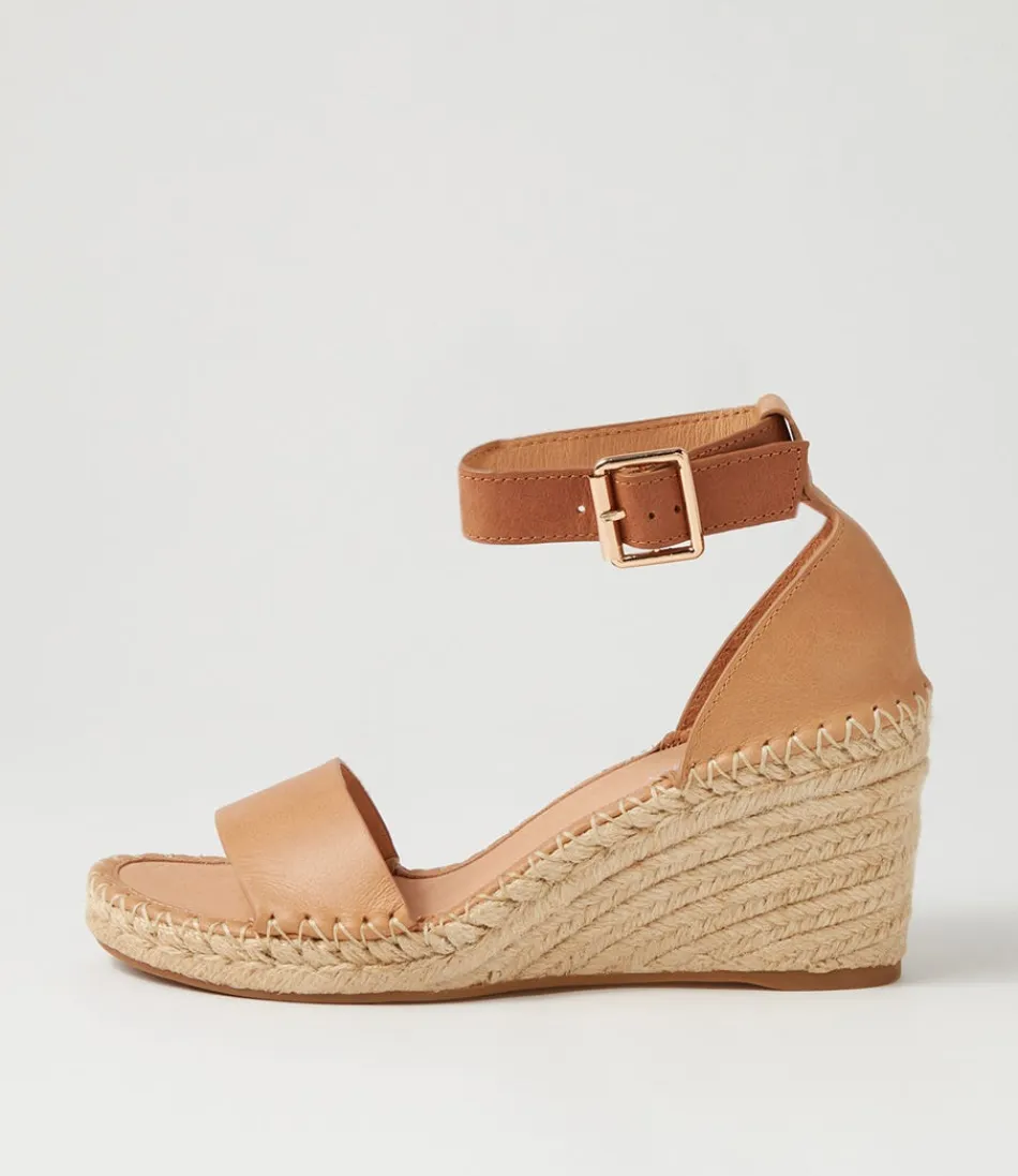 Women TOP END Espadrilles<Gonice Cappuccino Tan Leather Espadrilles