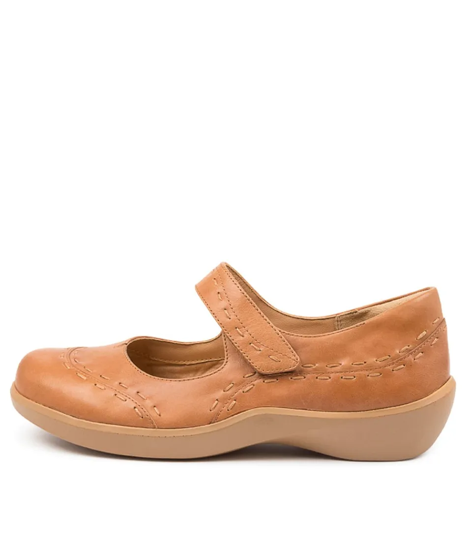 Women ZIERA Comfort<Gummibear W Tan Leather