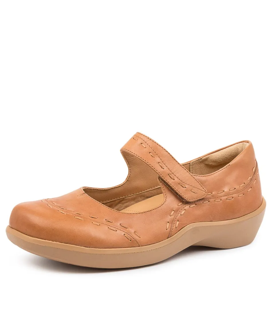 Women ZIERA Comfort<Gummibear W Tan Leather