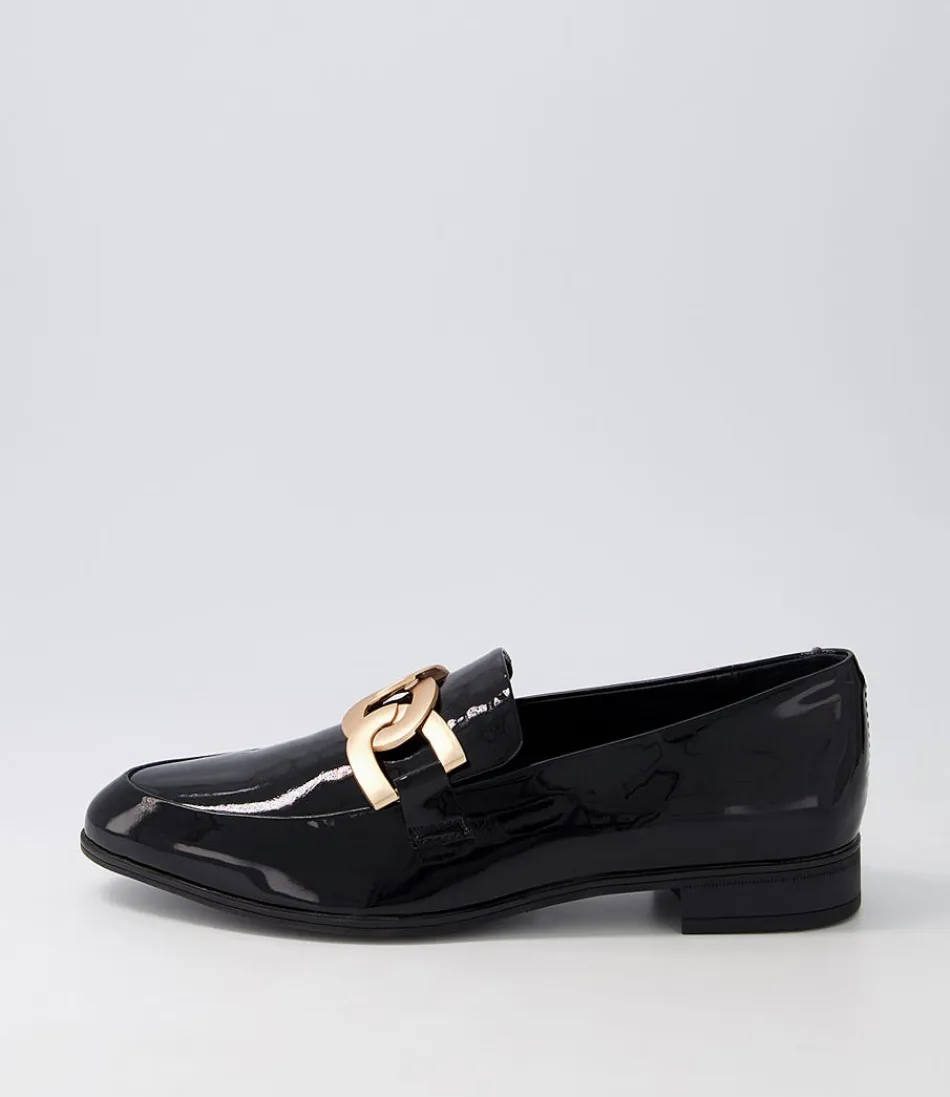 Women DJANGO & JULIETTE Loafers<Gumper Black Patent Leather Loafers