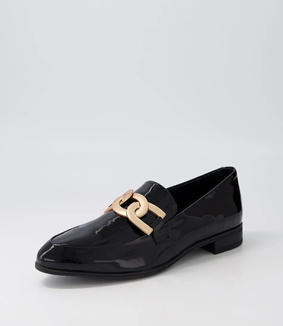 Women DJANGO & JULIETTE Loafers<Gumper Black Patent Leather Loafers