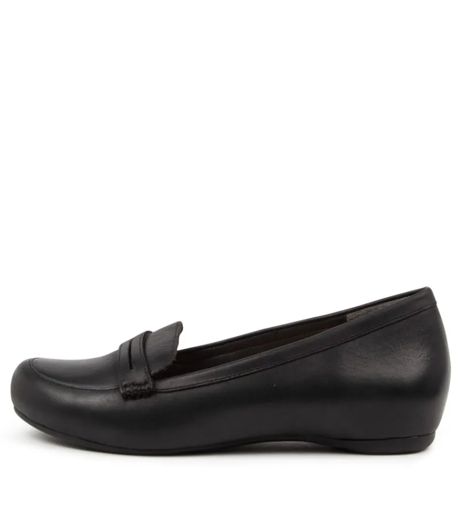 Women ZIERA Loafers<Hadi W Black Leather