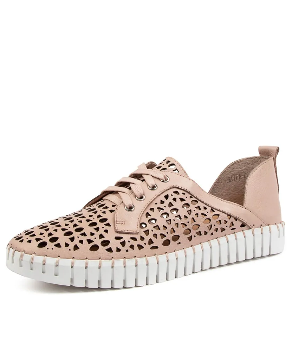 Women DJANGO & JULIETTE Sneakers<Haifa Dj Dusty Pink White Sole Leather