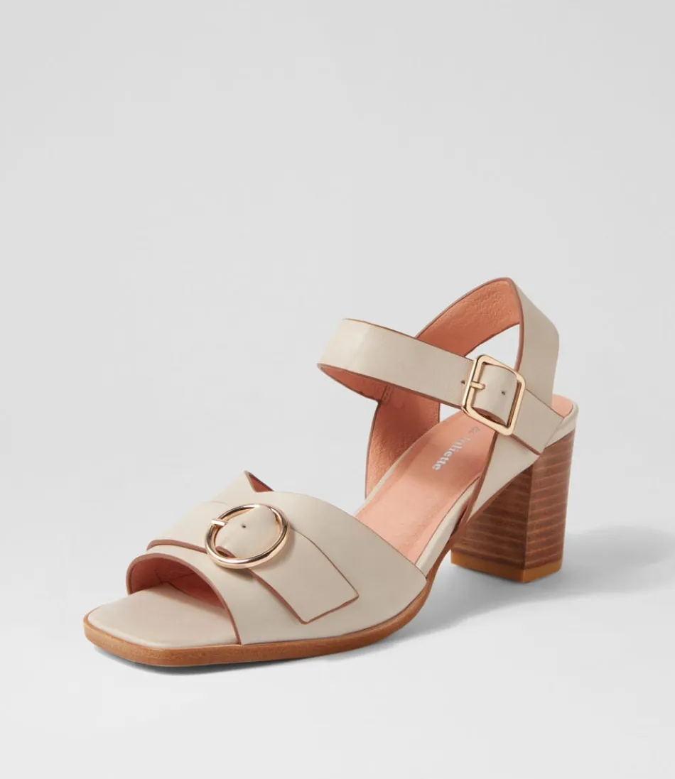 Women DJANGO & JULIETTE Heels<Hampton Almond Tan Leather Sandals