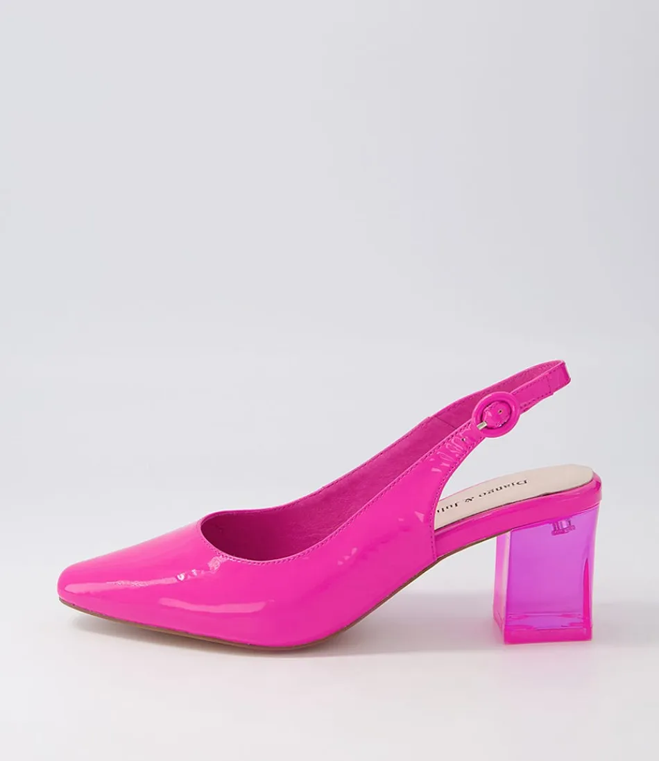 Women DJANGO & JULIETTE Heels<Hinnis Hot Pink Patent Leather Heels