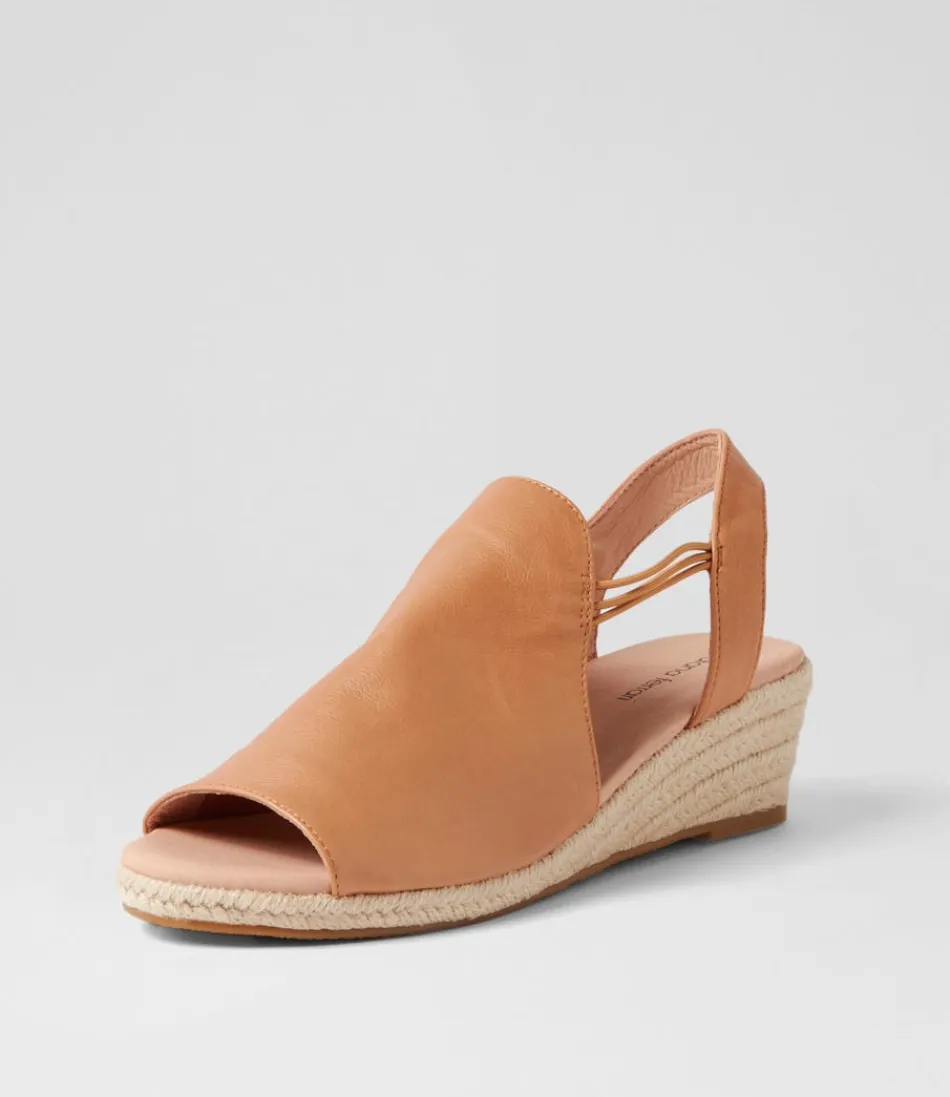 Women DIANA FERRARI Espadrilles<Hlensia Dk Tan Leather