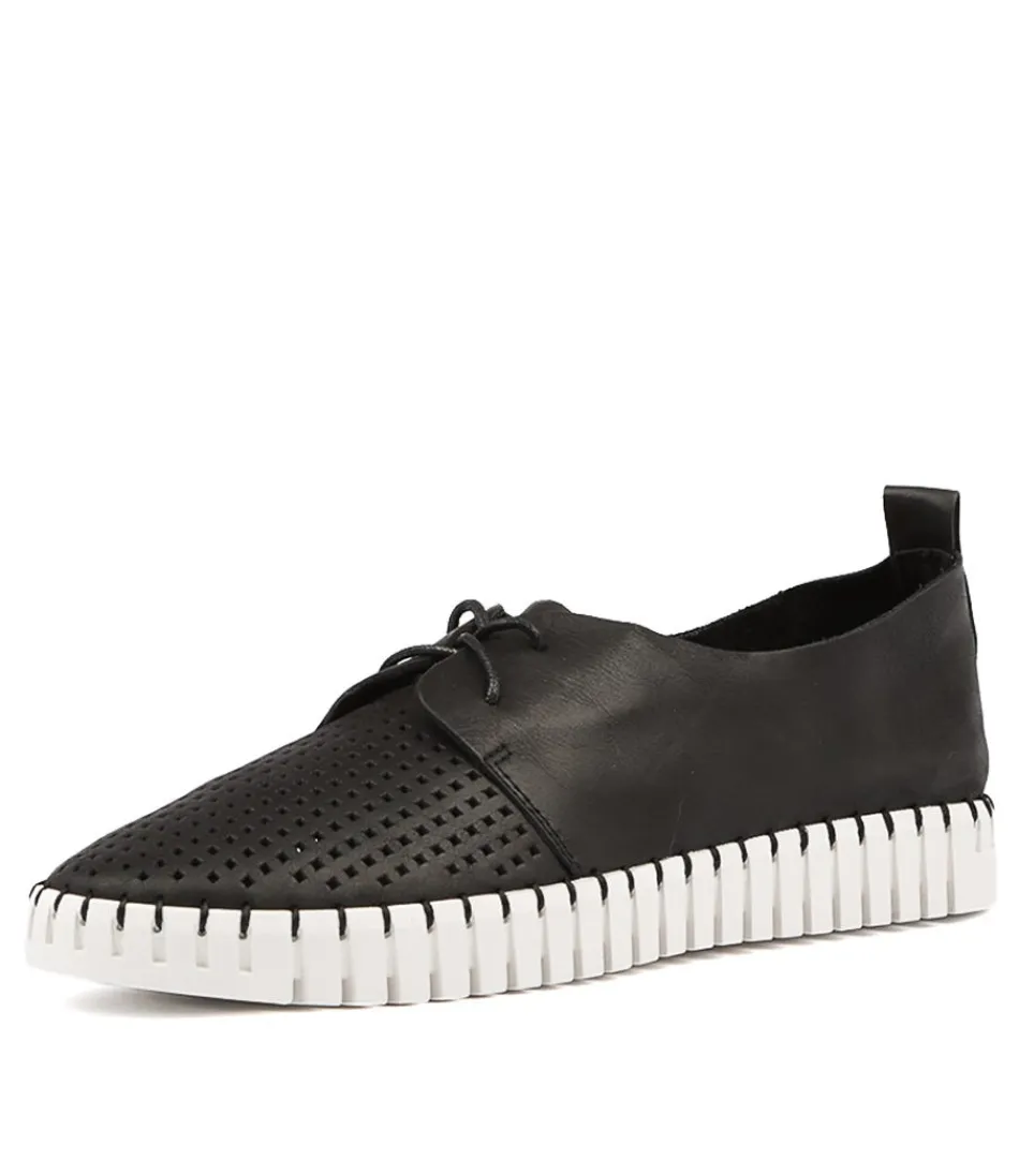 Women DJANGO & JULIETTE Sneakers<Huston Black Leather