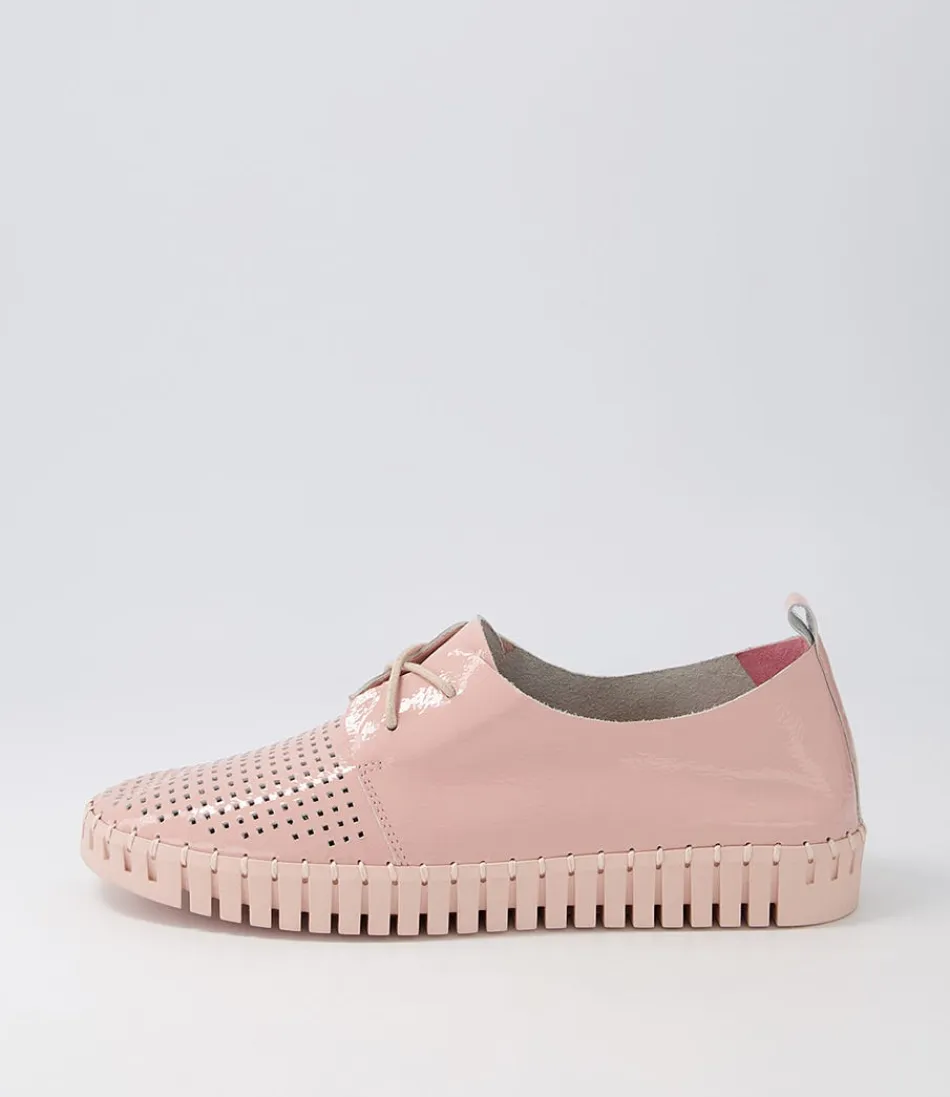 Women DJANGO & JULIETTE Sneakers<Huston Pink Patent Leather Sneakers